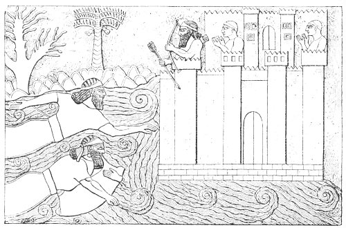 Fig. 38.&mdash;A Fortress. From Layard.