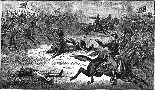 Cavalry-fight At New Baltimore&mdash;lieutenant Glazier Taken Prisoner.