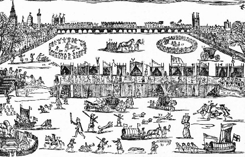 The Great Fair on the Frozen Thames&mdash;1683