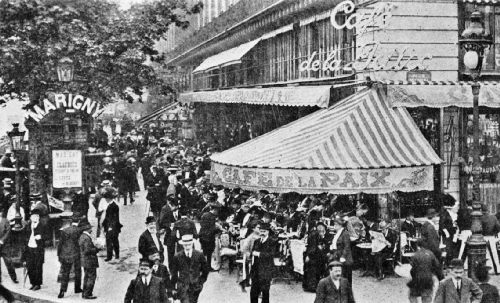 Caf&eacute; de la Paix, Where Paris Drinks Its Coffee Outdoors