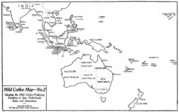 Mild Coffee Map&mdash;No. 2