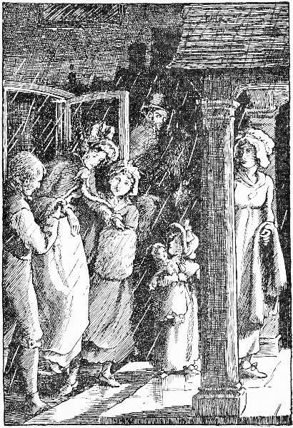 The arrival at the inn.&mdash;Page 323.