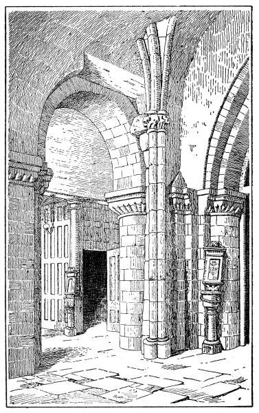 Fig. 4&mdash;East Bay of South Aisle of Nave.