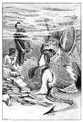 "BALBUS WAS ASSISTING HIS MOTHER-IN-LAW TO CONVINCE THE
DRAGON."
