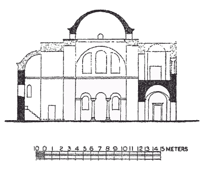 Fig. 6.&mdash;The Church of the Koimesis, Nicaea (Rott).