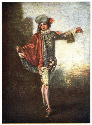 PLATE XXXIV.&mdash;ANTOINE WATTEAU

L'INDIFF�RENT

Louvre, Paris
