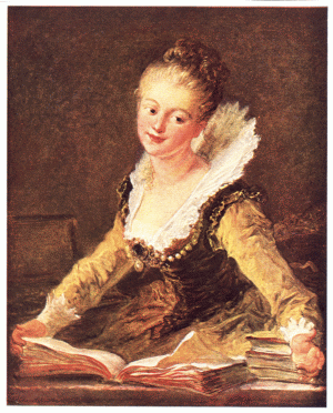 PLATE XXXVI.&mdash;FRAGONARD

L'�TUDE

Louvre, Paris