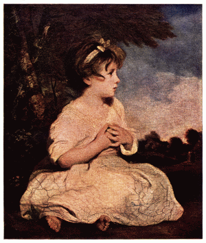 PLATE XL.&mdash;SIR JOSHUA REYNOLDS

THE AGE OF INNOCENCE

National Gallery, London