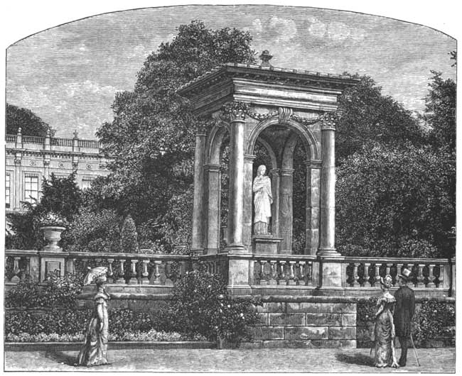 TRENTHAM HALL&mdash;ON THE TERRACE.
