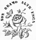 Non bramo altr'esca