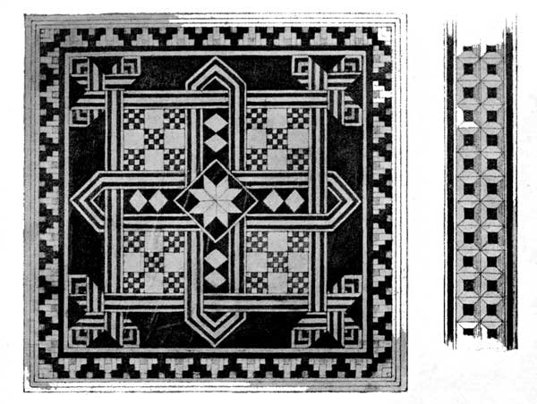 Plate 3.&mdash;Chair Back from S.
Ambrogio, Milan.