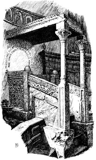 THE PATRIARCH'S THRONE. CATHEDRAL, GRADO
