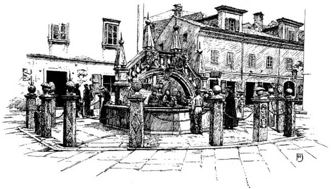 THE PIAZZA DA PONTE, CAPODISTRIA

