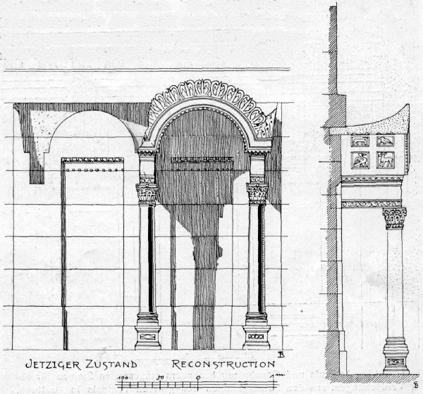 Bild 15. Die acht gleichen Wände des Obergeschosses. Bild 15. Die acht gleichen Wände des Obergeschosses.