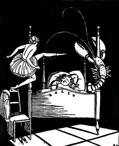 “It was but the work of a moment to undress and leap
into bed”