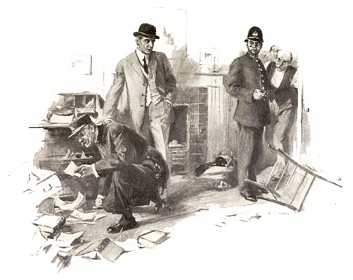 The rooms were in great disorder, and had been subjected
to an exhaustive search. Page 51