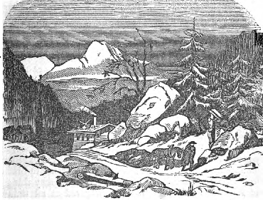 Here and there a travelling peddler might be
heard.