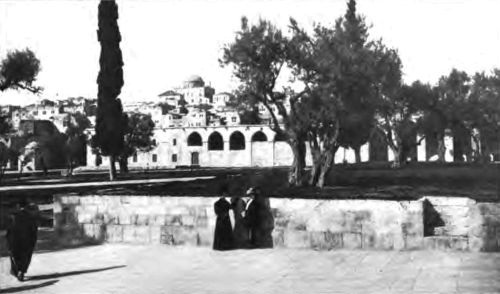 JERUSALEM&mdash;ITS BUBBLE-ROOFED HOUSES AND DOMES, ITS
CYPRESS AND OLIVE TREES