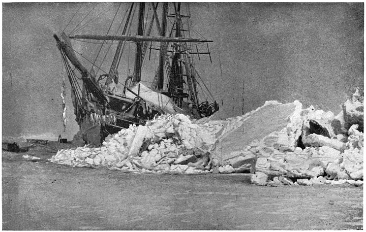 The &ldquo;Fram&rdquo; after an Ice-pressure. January 10, 1895