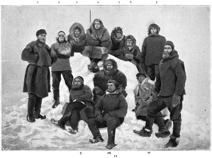 The Crew of the &ldquo;Fram&rdquo; after their Second Winter. About February 24, 1895
