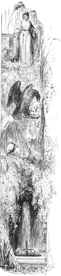 Illustrations of the Stratagem in the Lady Duny&aacute;'s Garden
