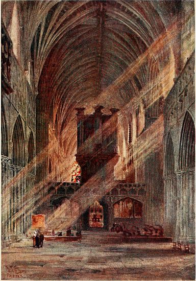 EXETER

INTERIOR OF THE NAVE