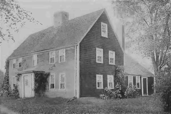 Plate XXXV.&mdash;The Adams House, Newbury, Massachusetts.