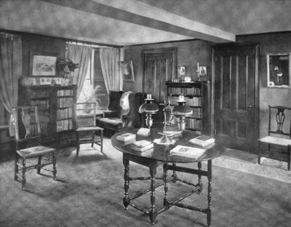 Plate XLI.&mdash;Parlor, Spencer-Pierce House.
