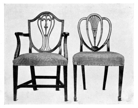 ARMCHAIR OF WALNUT.
CHAIR OF WALNUT.