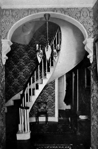Plate XII.&mdash;Saltonstall Hallway, about 1800.