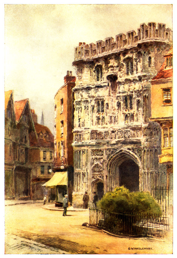 CHRIST CHURCH GATE&mdash;ENTRANCE TO CATHEDRAL PRECINCTS