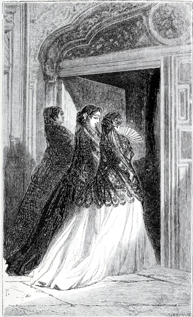SPANISH SENORAS AND THEIR DUENNA.

Page 22.