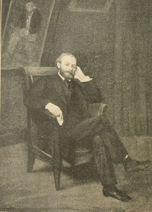 PORTRAIT D'�DOUARD MANET