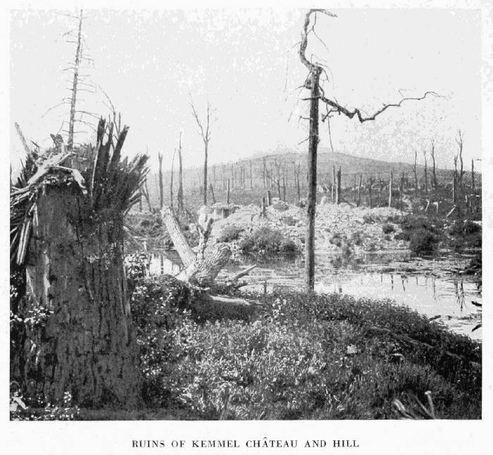 RUINS OF KEMMEL CH�TEAU AND HILL