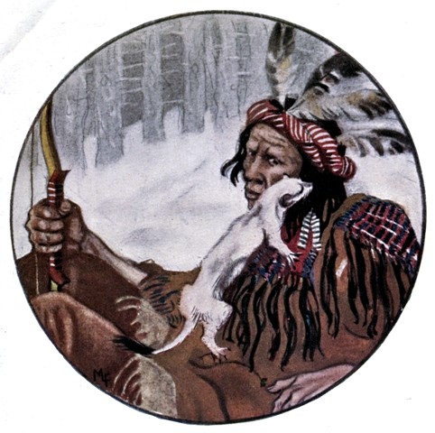 THE COAT OF ERMINE WAS REPLACED BY A SLEEK AND SHINING
WHITE COAT, AS SPOTLESS AS THE NEW SNOW IN WINTER