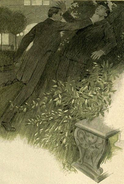 "Another man dashed forward and struck the whistler
to the ground."