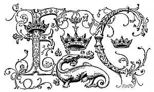 Cypher of Fran�ois Premier and Claude of France, at Blois