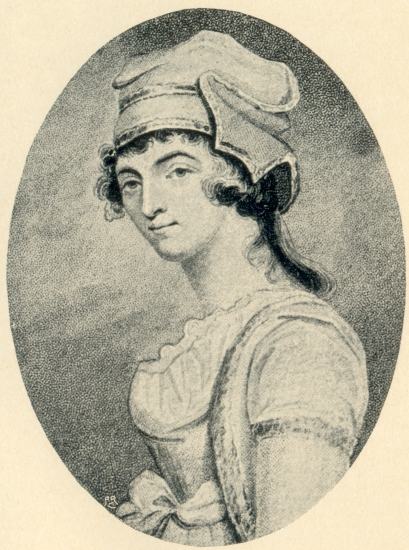 ELIZABETH BERKELEY, COUNTESS OF CRAVEN, AFTERWARDS
MARGRAVINE OF ANSPACH
After the drawing by Sir Joshua Reynolds