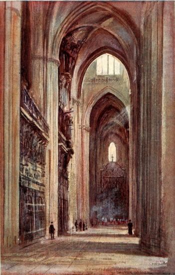 SEVILLE&mdash;INTERIOR OF THE CATHEDRAL