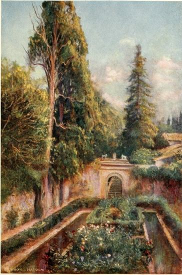 GRANADA&mdash;THE GENERALIFE: COURT OF THE CYPRESSES