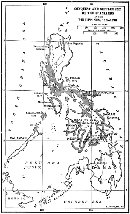 Conquest and Settlement by the Spaniards in the Philippines, 1565&ndash;1590