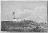 A SOUTH-WEST VIEW OF PRINCE OF WALES'S FORT, HUDSON'S BAY
Published by J. Sewell, Cornhill, March 1st, 1797
From the "European Magazine", June, 1797