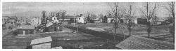 Panoramic view of Camp Sherman, Chillicothe, Ohio, where
the 83d (National Army) Division is in training
(Photo R. K. Wagner & Co.)
