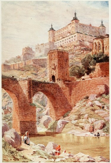 TOLEDO. THE ALC�NTARA BRIDGE