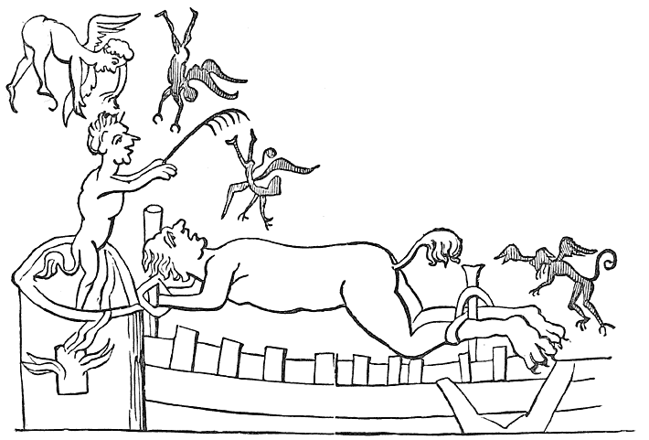 Fig. 3.&mdash;Satan Punished.