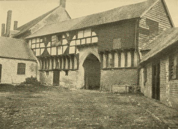 WIGMORE ABBEY&mdash;GATE HOUSE AND BARN