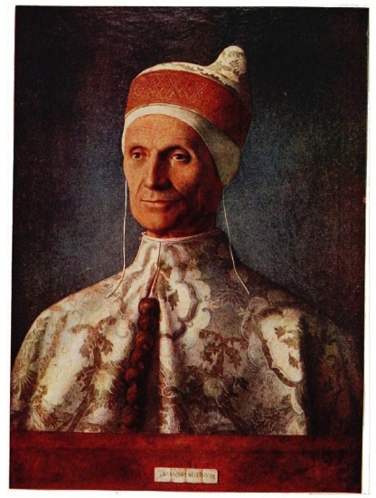 DOGE LEONARDO LOREDAN.

By Giov. Bellini.

(In the National Gallery)
