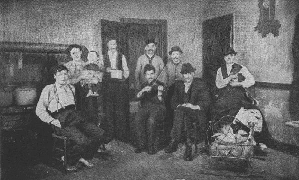 A CASE-WORK AGENCY FOUND FOUR GIRLS AND EIGHTEEN MEN BOARDING WITH THIS POLISH FAMILY IN FOUR ROOMS