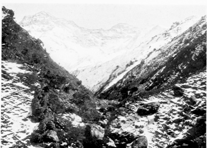 ALCAZÁBA.    MULAHACEN.
The Peaks of Sierra Nevada.