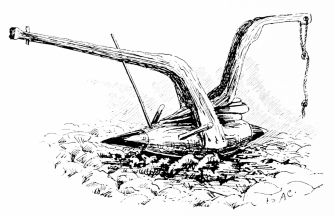 WOODEN PLOUGH-SHARE

(As still commonly used.)